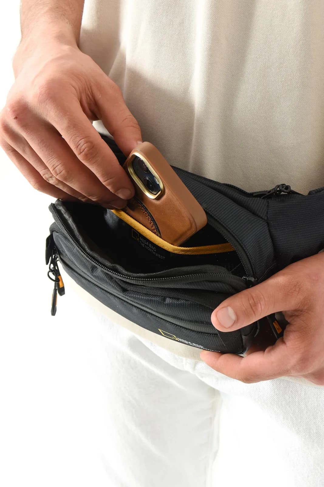 Mega Çanta M1018 Northwest Suya Dayanıklı Quattro Kumaş, Unisex Bel Çanta